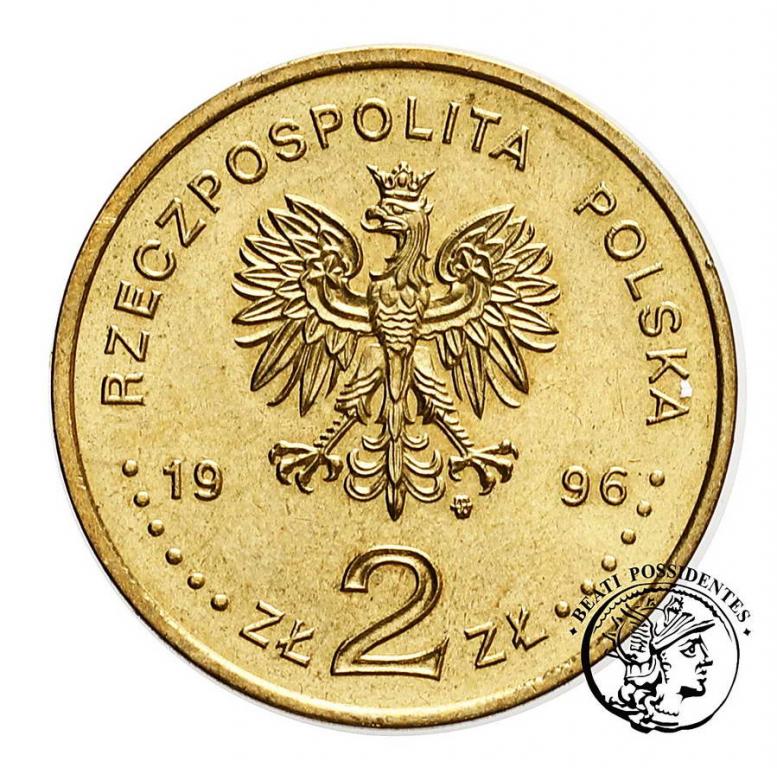 Polska III RP 2 złote 1996 Sienkiewicz st.2+