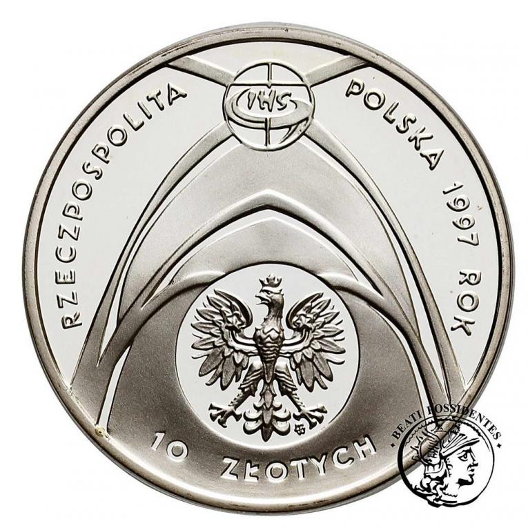 Polska III RP 10 zł 1997 JP II Eucharystia st L