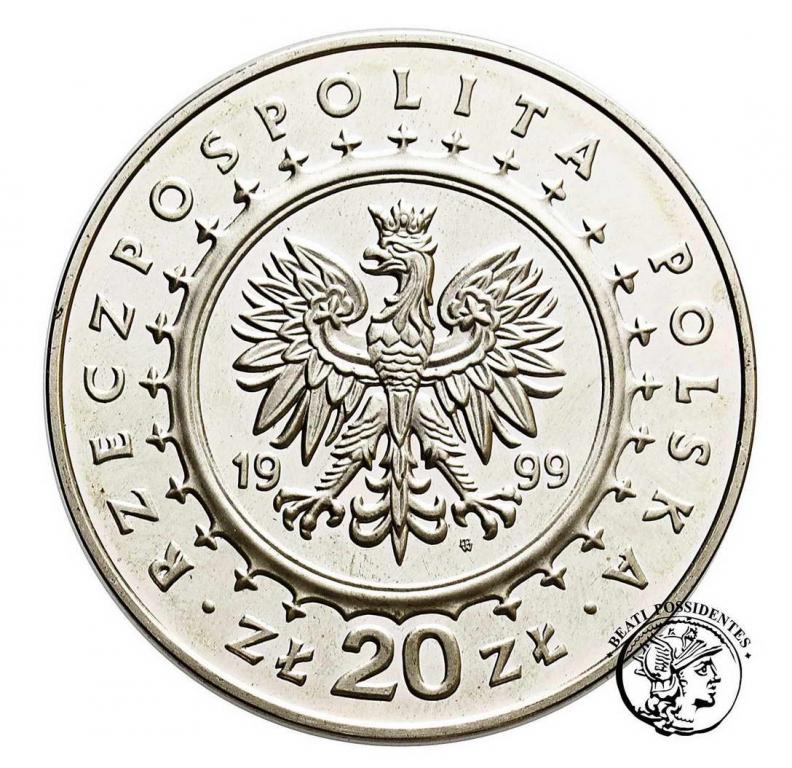 Polska III RP 20 zł 1999 Pałac Potockich st.L