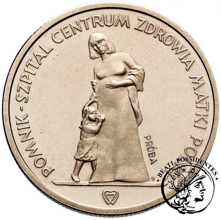 PRÓBA Nikiel 200 złotych 1985 Matka Polka st.L