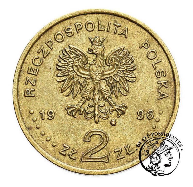 Polska 2 złote 1996 Zygmunt II August st.3+