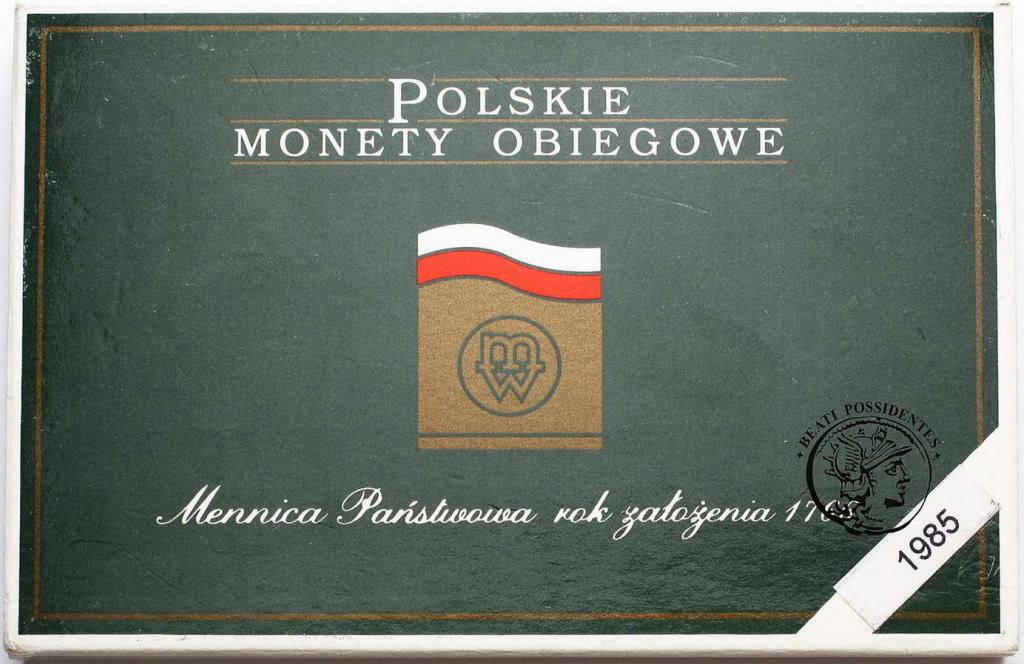 Polska PRL Zestaw Rocznikowy 1985 cz. I i II