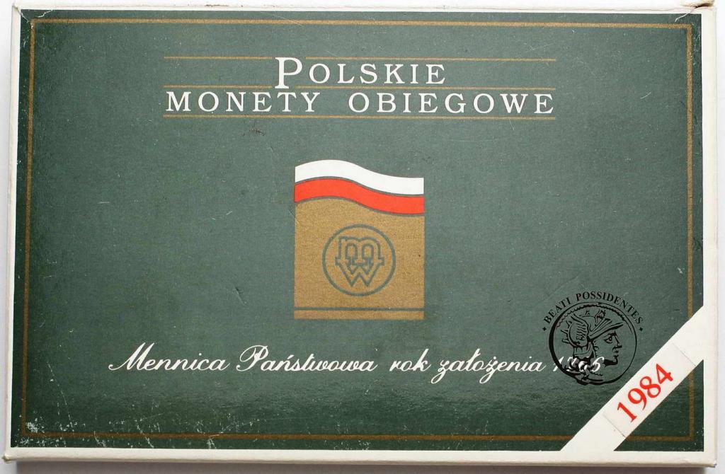 Polska PRL Zestaw Rocznikowy 1984 cz. I i II