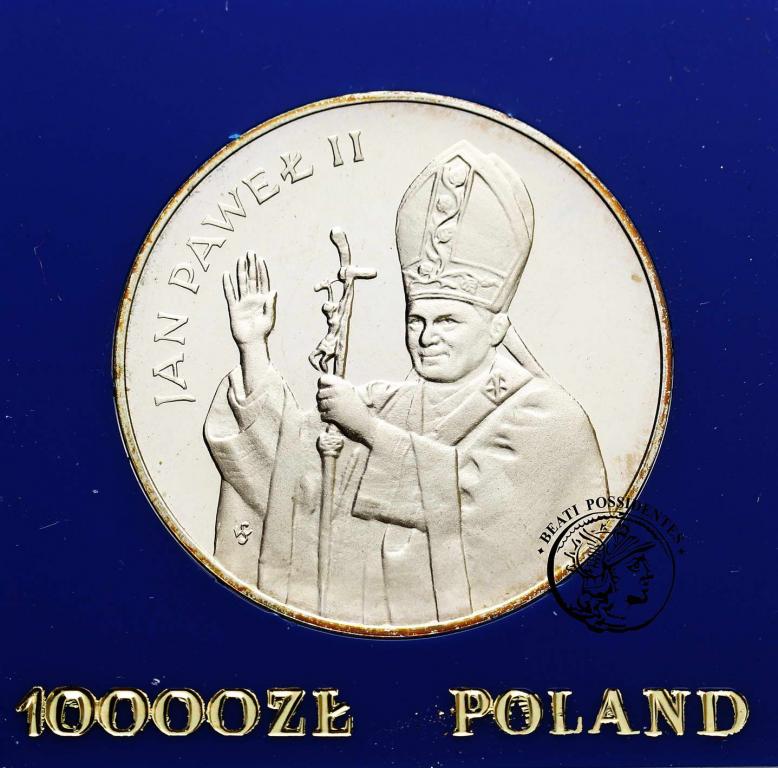 PRL 10 000 złotych 1987 Jan Paweł II st.L