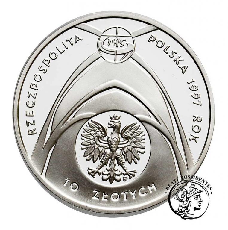 Polska III RP 10 zł 1997 JP II Eucharystia st. L