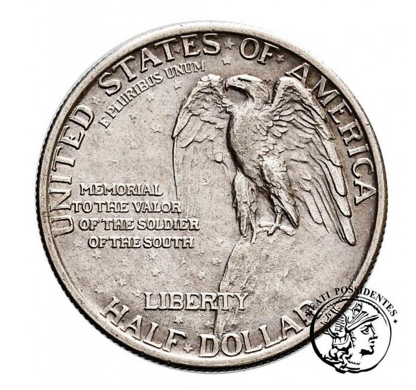 USA 1/2 dolara 1925 Stone Mountain st.3+