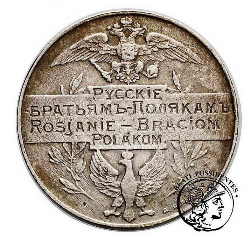 Rosja medal "Braciom Polakom" 1914 st. 3