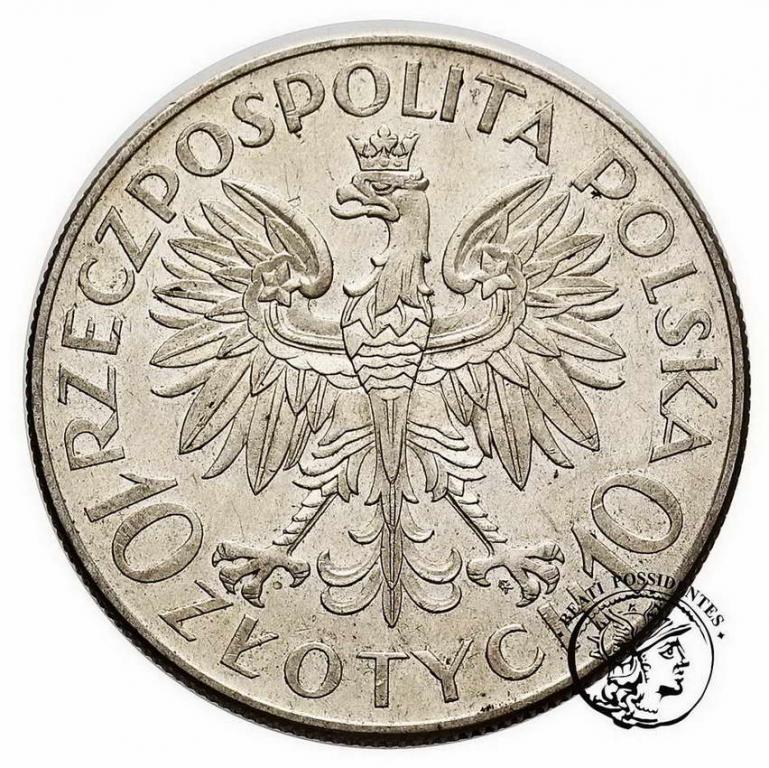 Polska 10 złotych 1933 Sobieski st. 2-
