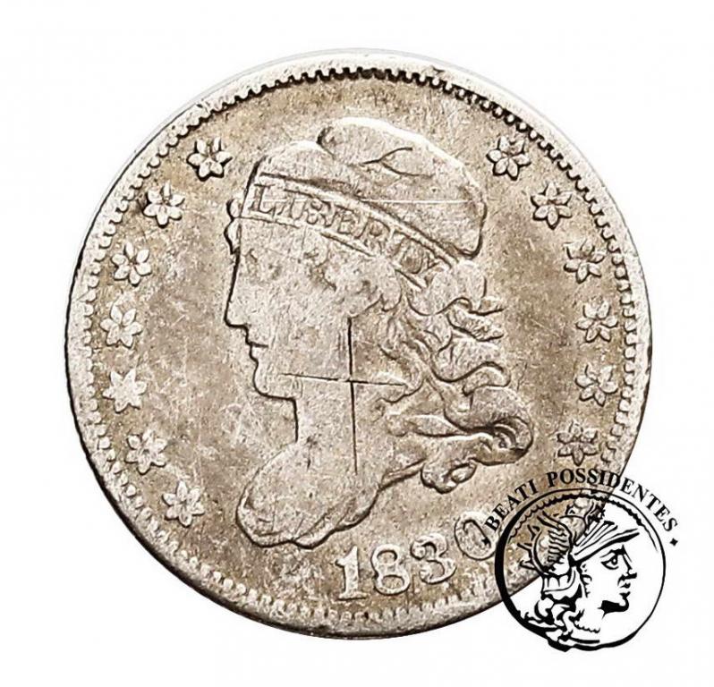 USA 5 centów 1830 cappet bust type st. 3