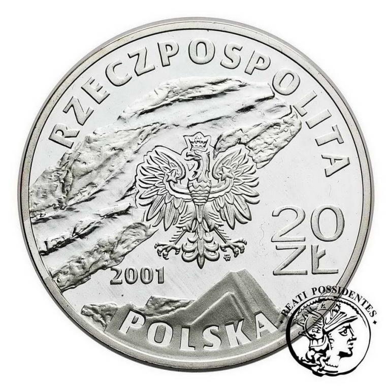 20 złotych 2001 Kopalnia soli Wieliczka st.L/L-