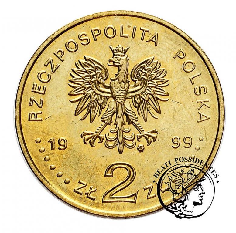 Polska III RP 2 złote 1999 Słowacki st.1-