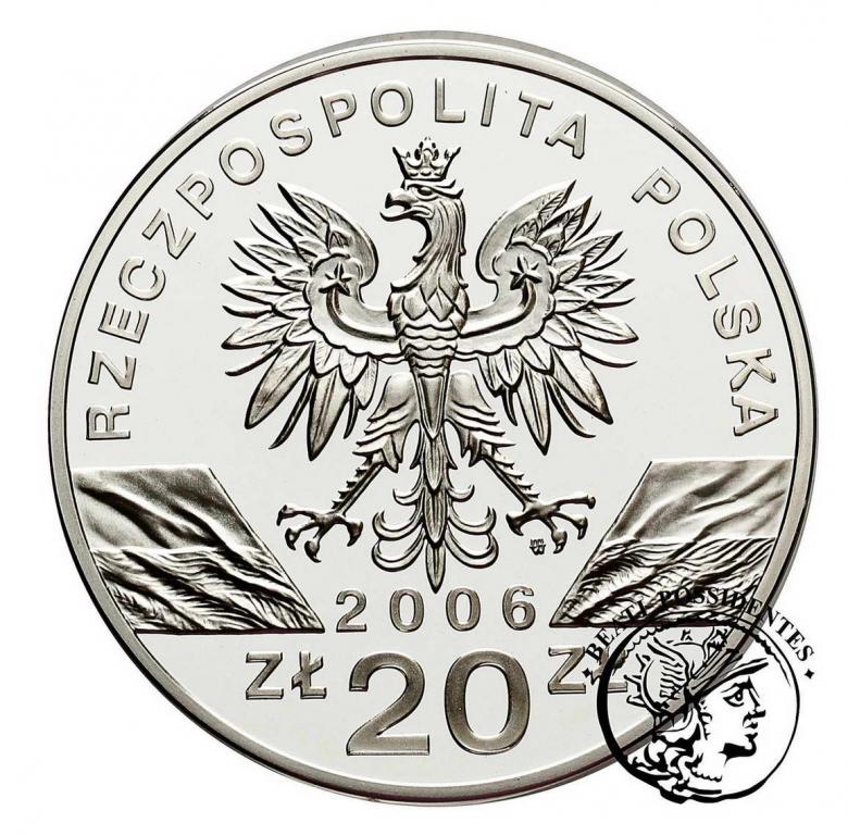 Polska III RP 20 złotych 2006 Świstak st.L