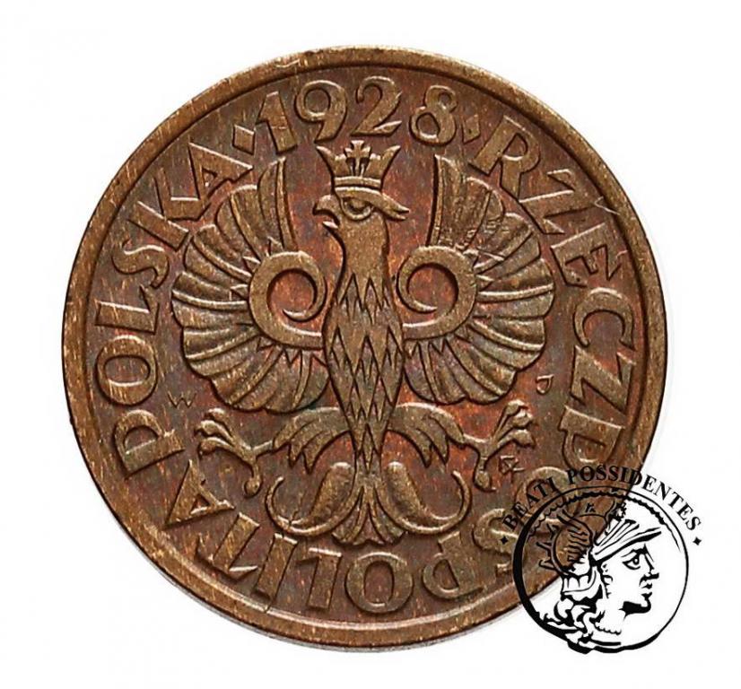 Polska II RP 1 grosz 1928 st.2