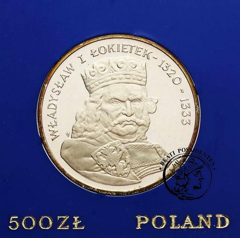 PRL 500 złotych 1981 Władysław I Łokietek st.L