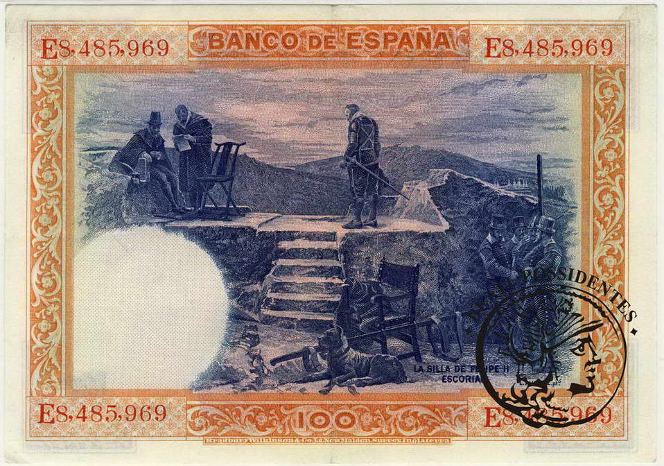 Hiszpania 100 Pesetas 1925 st.2