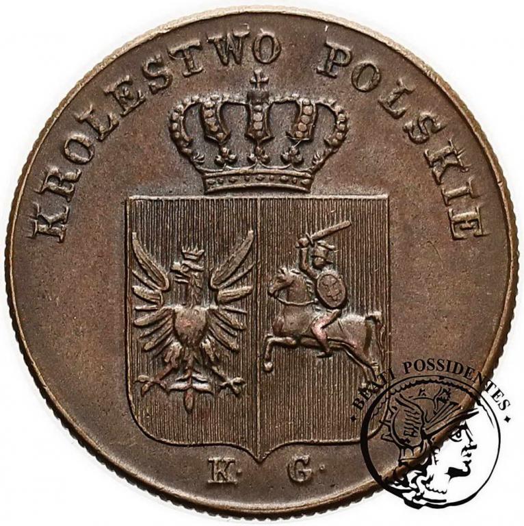 Powstanie Listopadowe trojak 1831 łapy proste st.2