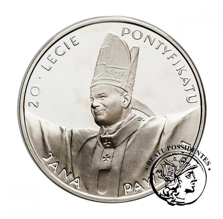 10 złotych 1998 Pontyfikat Jan Paweł II st.L