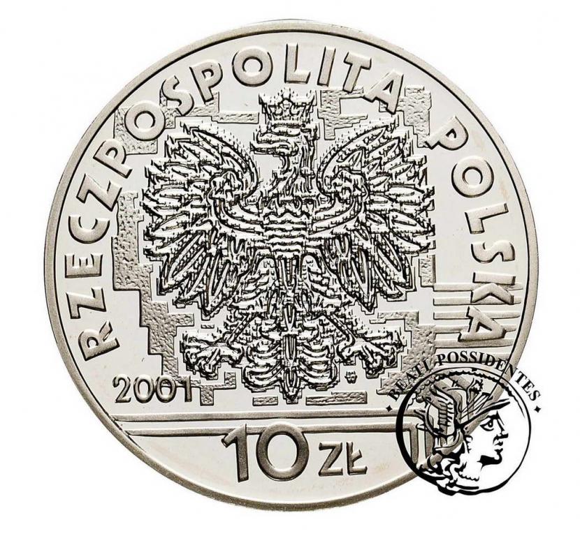 Polska III RP 10 zł 2001 ROK 2001 st. L
