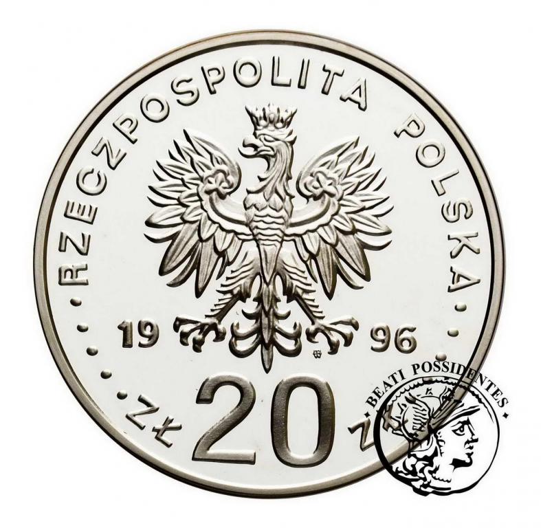 III RP 20 zł 1996 stołeczność Warszawy st.L