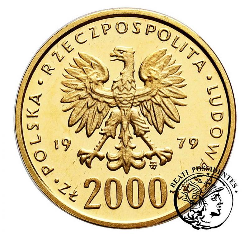 Polska PRL 2000 złotych Skłodowska Curie 1979 st L