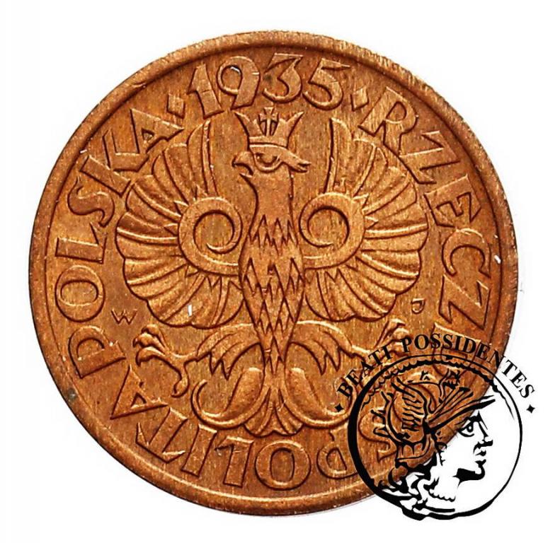 Polska II RP 1 grosz 1935 st. 1-