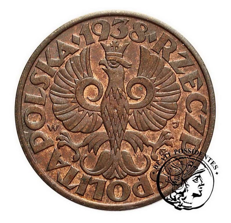 Polska II RP 5 groszy 1938 st. 1-