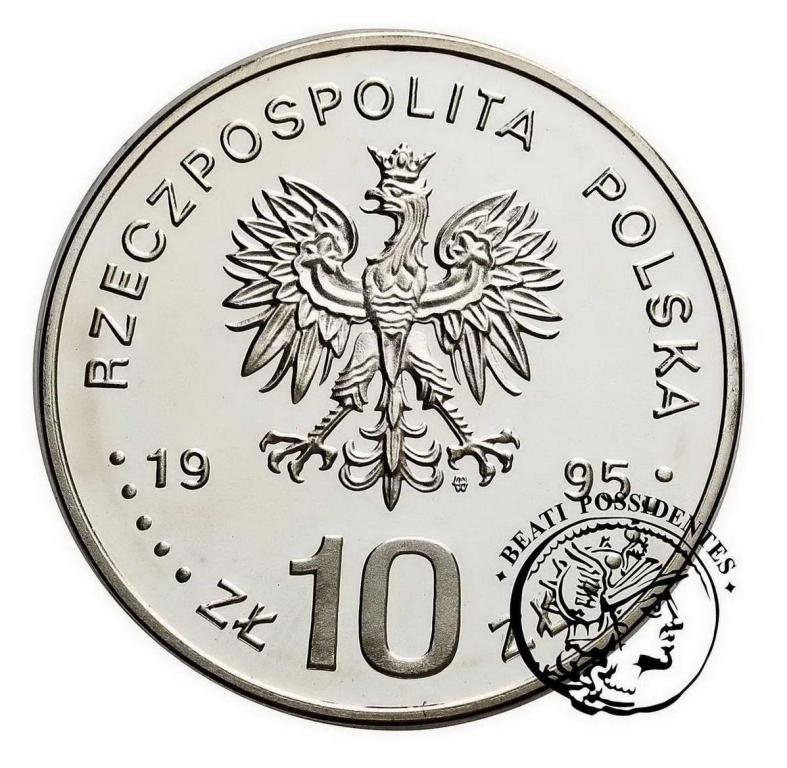 Polska III RP 10 zł 1995 ruch olimpijski st.L-