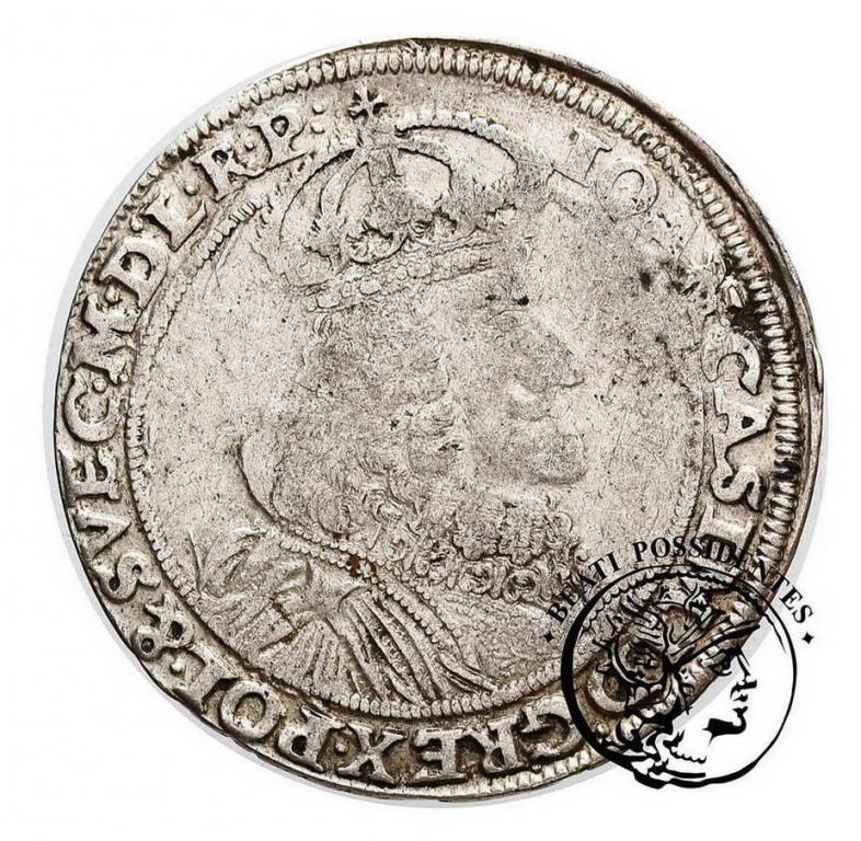 Polska Jan II Kazimierz ort kor 1654 AT Poznań s3-