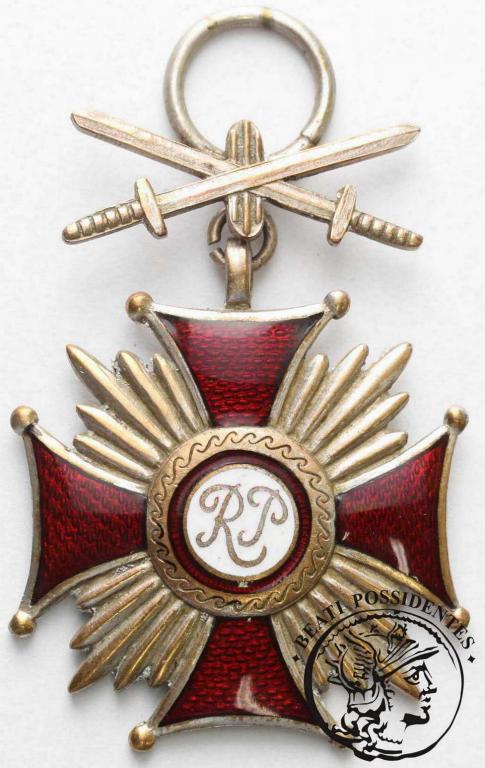 Polska II RP Srebrny krzyż zasługi z mieczami