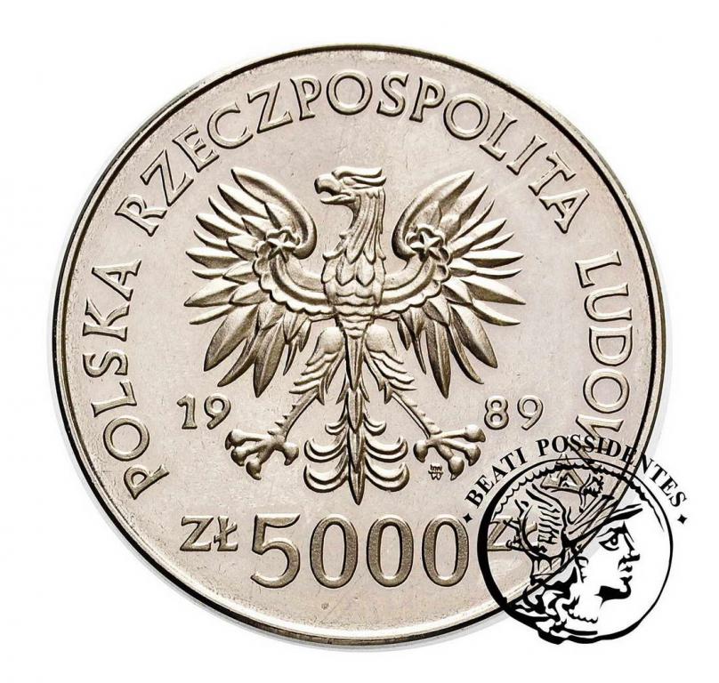 PRÓBA Nikiel 5000 zł 1989 Westerplatte st.L