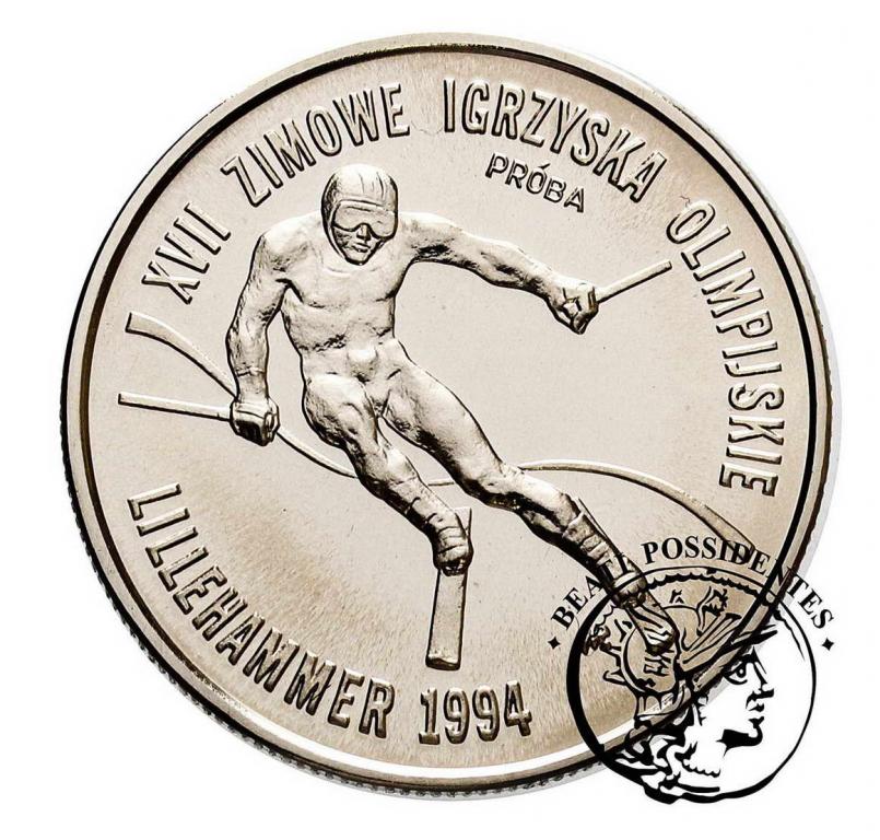 PRÓBA Nikiel 20 000 zł 1993 Lillehammer st. 1