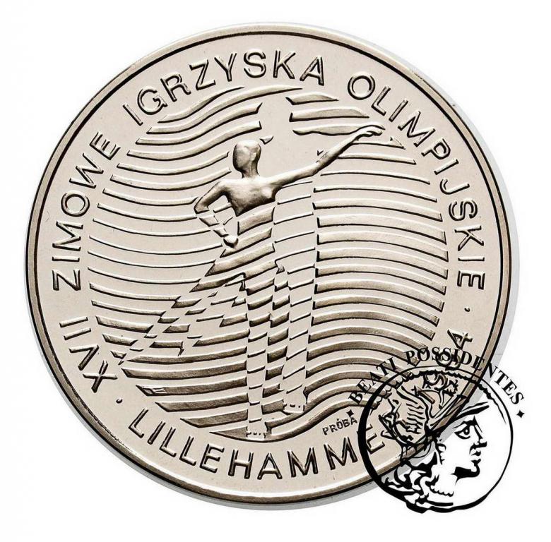 PRÓBA Nikiel 300 000 zł 1994 Lillehammer st. L