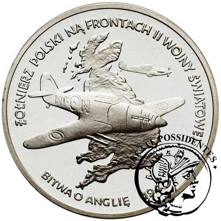 Polska III RP 100 000 zł 1991 Bitwa o Anglię stL
