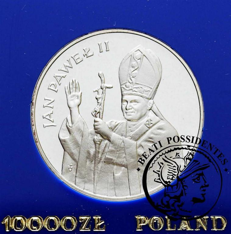 PRL 10 000 złotych 1987 Jan Paweł II st. L