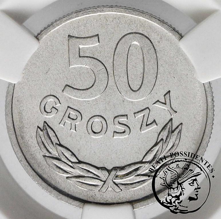Polska PRL 50 groszy 1970 PGM MS64