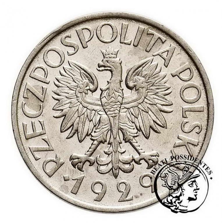Polska II RP 1 złoty 1929 st.2-