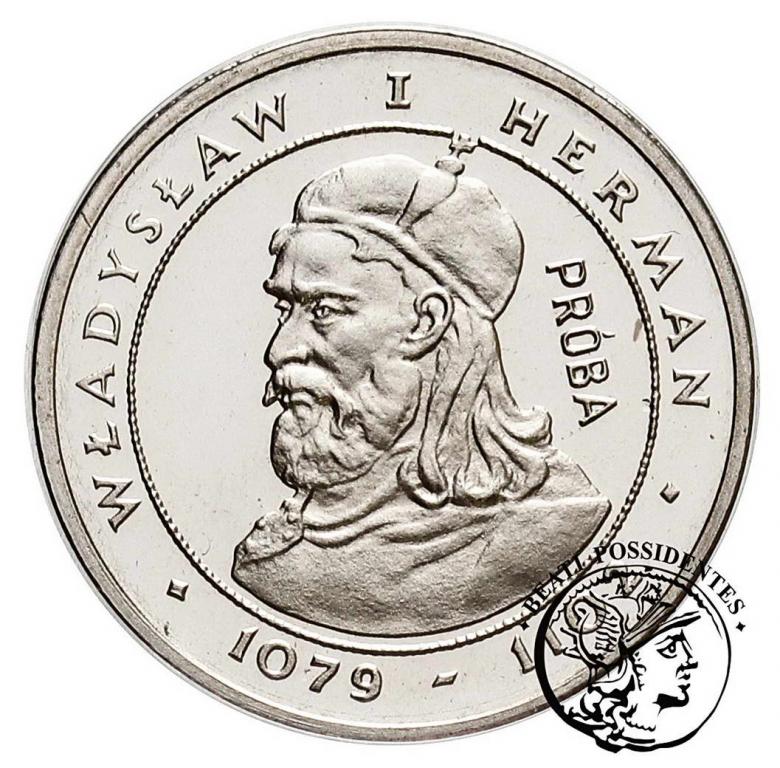 PRÓBA Nikiel 2000 złotych 1981 Mieszko I st.L