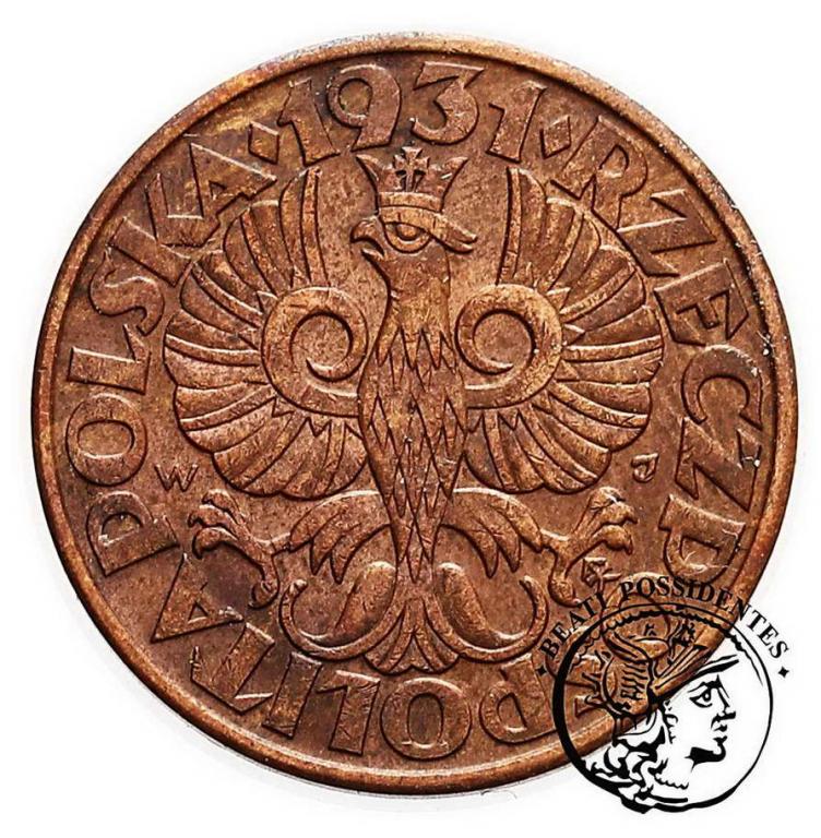 Polska II RP 5 groszy 1931 st.3