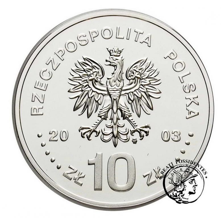 III RP 10 złotych 2003 Leszczyński półp. st.L