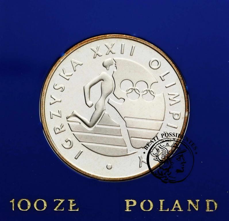Polska PRL 100 złotych 1980 Igrzyska Olimpiady sL
