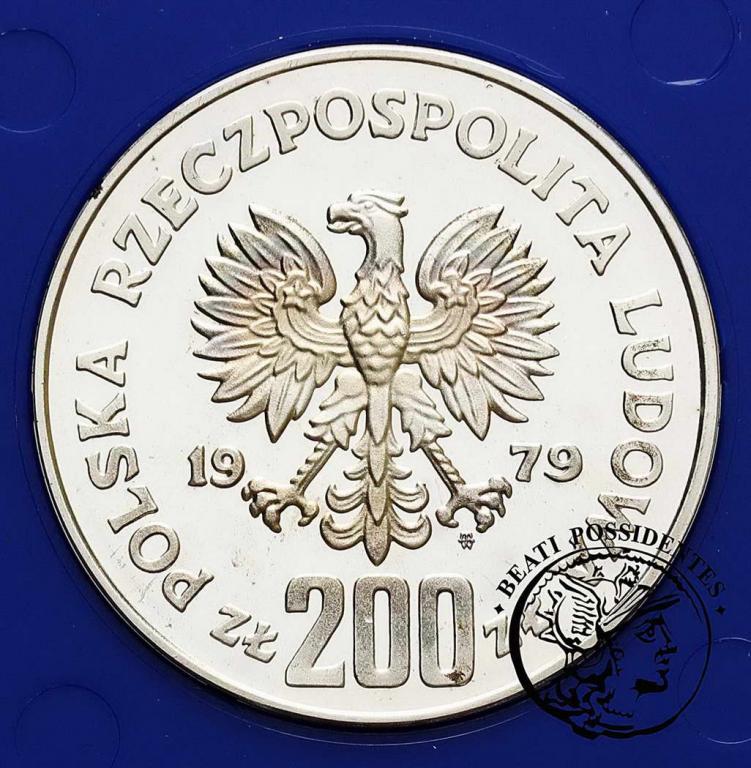 Polska PRL 200 złotych 1979 Mieszko I st.L