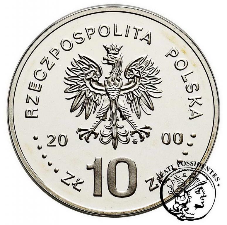 III RP 10 złotych 2000 Jan II Kazimierz st.L