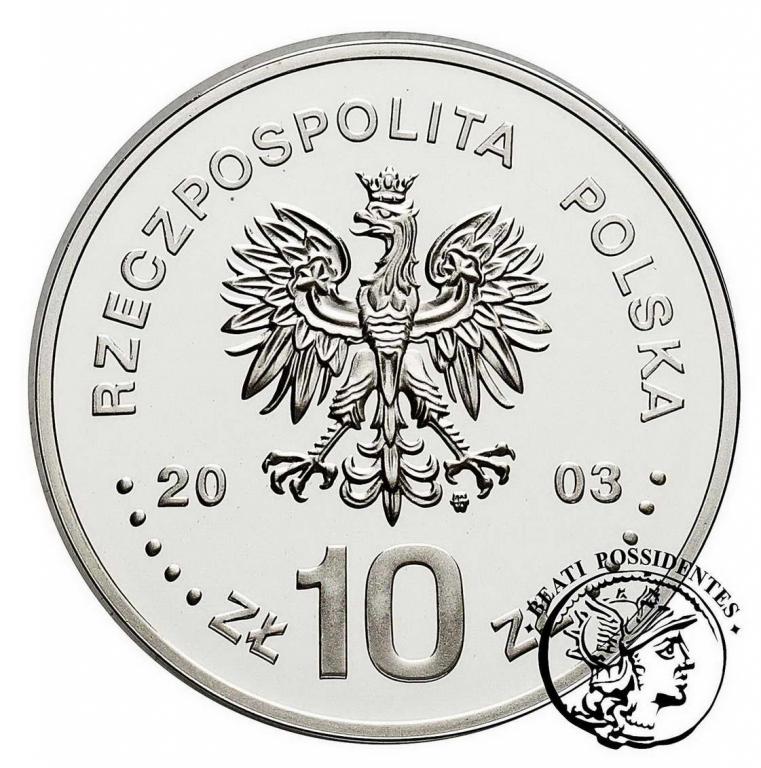 Polska III RP 10 złotych 2003 Leszczyński st.L