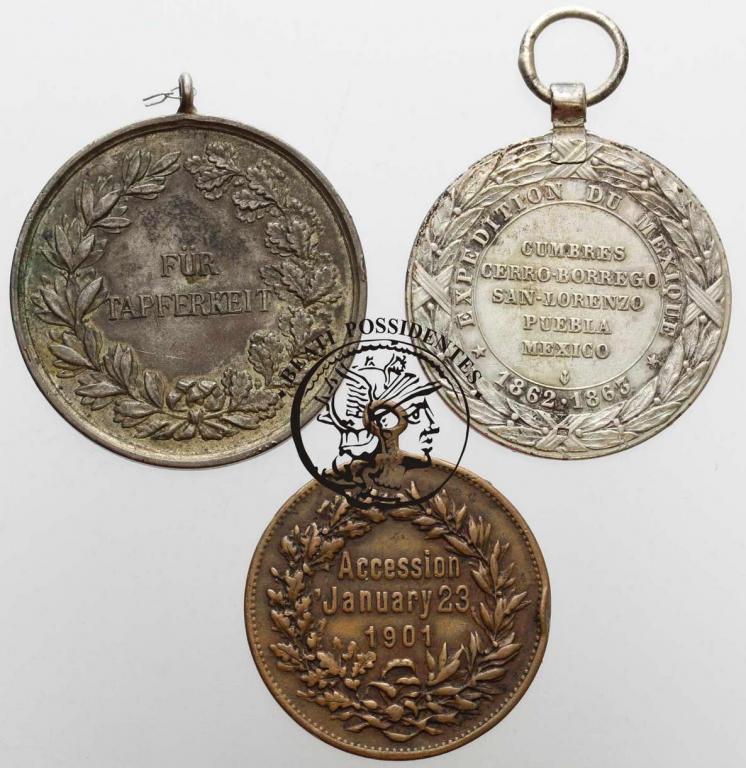 Medale Niemcy Hessen, Wielka Brytania, Francja