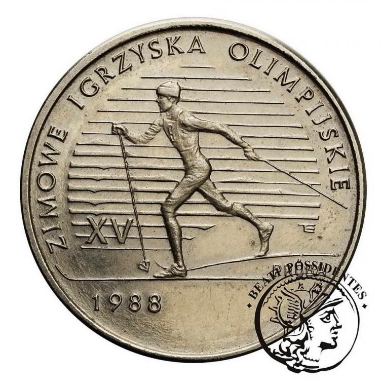 PRÓBA Nikiel 1000 zł 1987 Zimowe Igrzyska st.L-
