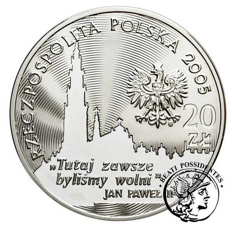 III RP 20 zł 2005 Jasna Góra st.L