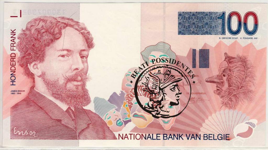 Belgia 100 franków (1995-2001) st. 1/1-