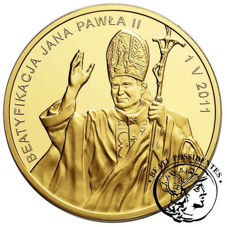 1000 złotych 2011 Jan Paweł II Beatyfikacja st.L