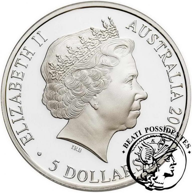 5 dolarów 2000 Olimpiada Sydney Most st. L
