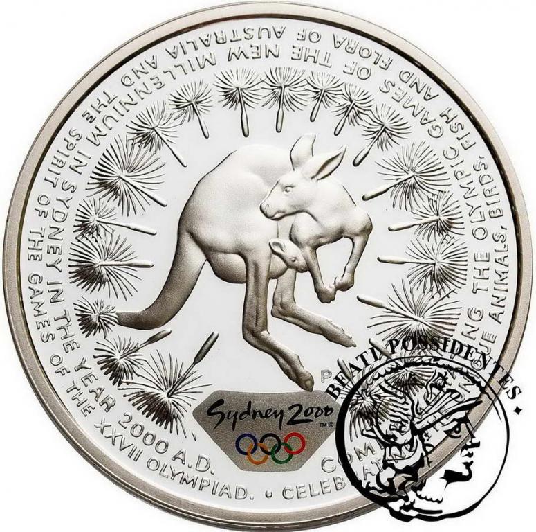 5 dolarów 2000 Olimpiada Sydney Kangur st. L